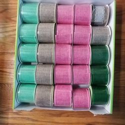 Dollar Tree Burlap Ribbon