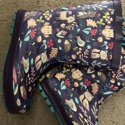 New Girls Rain Boots Size 2