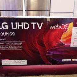 70’ LG 4K Smart Tv $450.00!!