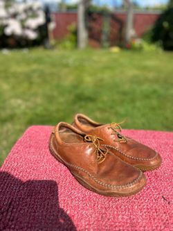 Patagonia Skywalk Cedar Men’s Brown Leather Shoes Sz 10