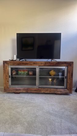 Restoration Hardware media console
