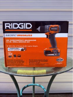 RIDGID Subcompact drill