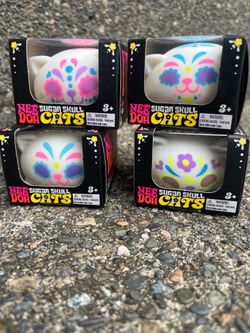 Needoh Sugar Skull Cats
