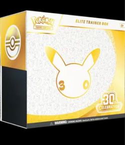 Pokemon 30th anniversary etb