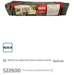 Coleman Tent
