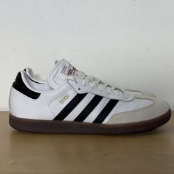 Adidas Samba Indoor 'White Black Gum' Sneakers IH6001 Men’s Size 10 Soccer Shoes