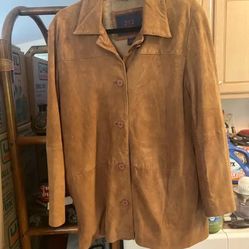 Vintage women's suede jacket