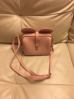 New Mickey pink Crossbody Messenger Bag “ Clearance”