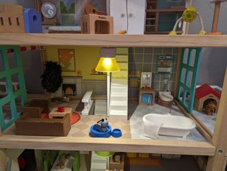 Wooden Dollhouse & Accessories for Sale in Nashua, NH - OfferUp