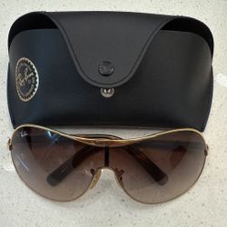 Gold Ray Ban Sunglasses