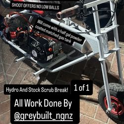 Skz Drag/Cruiser Mini Bike 1 of 1