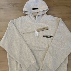 Light Oatmeal Essentails Hoodie 