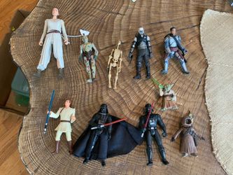 10 Starwars Fiqures