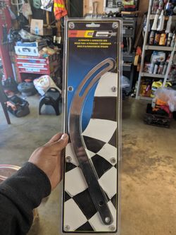 Chrome alternator bracket