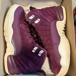 Suede purple 12s