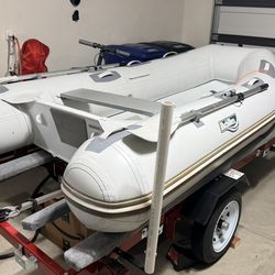 Achilles Hypalon RIB with New Trailer.