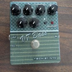 Tech 21 Sansamp VT Bass Pedal