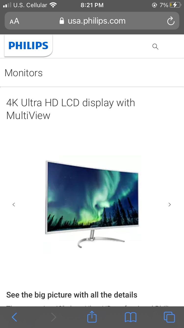 40 inch Computer Monitor / Television 