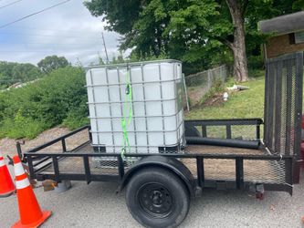 New 300 gallon water tank