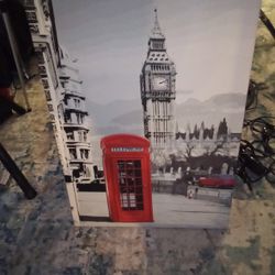 Red Black And White Wall Decor,$8,It's 27 1)2 In Tall And 20 In Wide