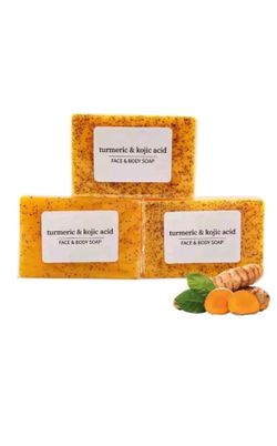 Set of 3 pieces Turmeric Soap