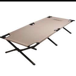 Coleman Folding Camping Cot – Extra Wide (300 lb Capacity)