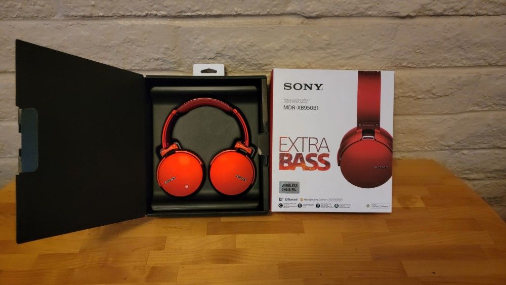 Sony MDR-XB950B Wireless Head Phones