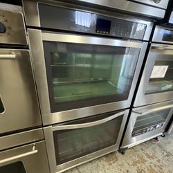 Whirlpool Built In 30”Wide Stainless Steel Double Wall Oven 