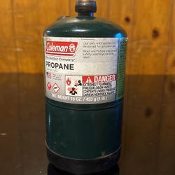 16oz. Propane Camping Gas
