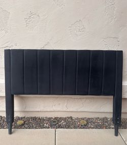 $20 - Black Velvet Queen Headboard.  Excellent condition.  Please pickup in the area of 36th Ave and Pinnacle peak within 24hours of take greatly appr