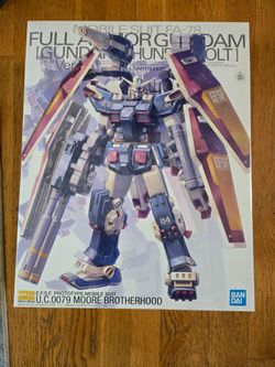 (READ DESC) MG Full Armor Gundam model kit