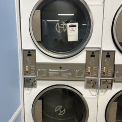 Huebsch Twin Stacked Dryers