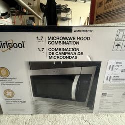 Whirlpool Microwave Hood Combo