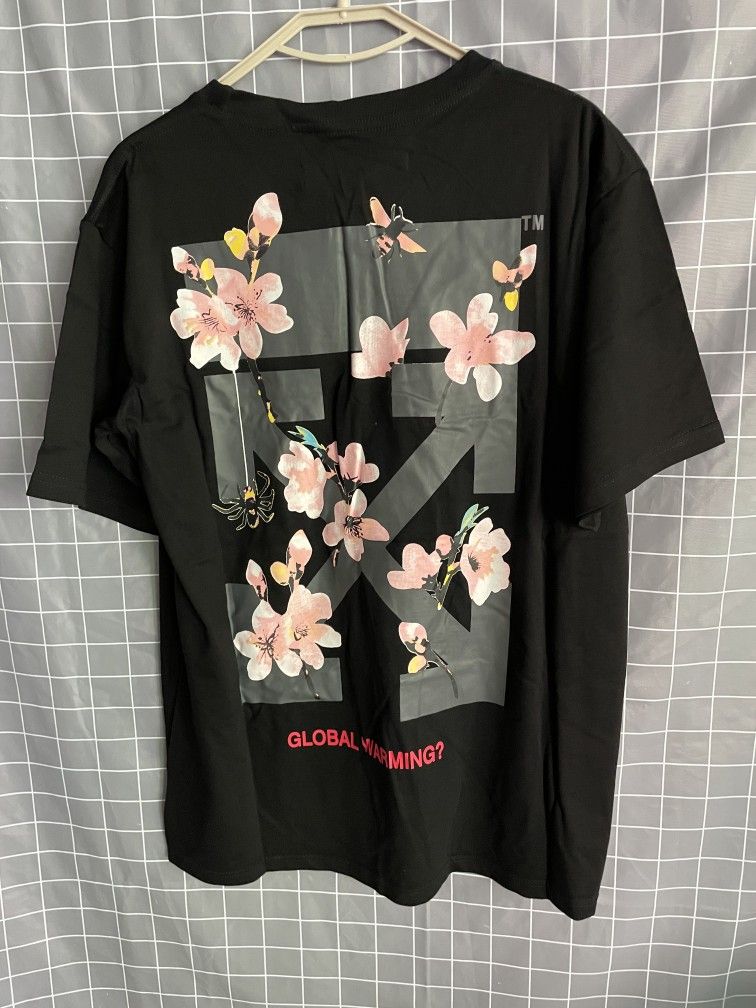 Off-White Global Warming "Cherry Blossom" T-shirt