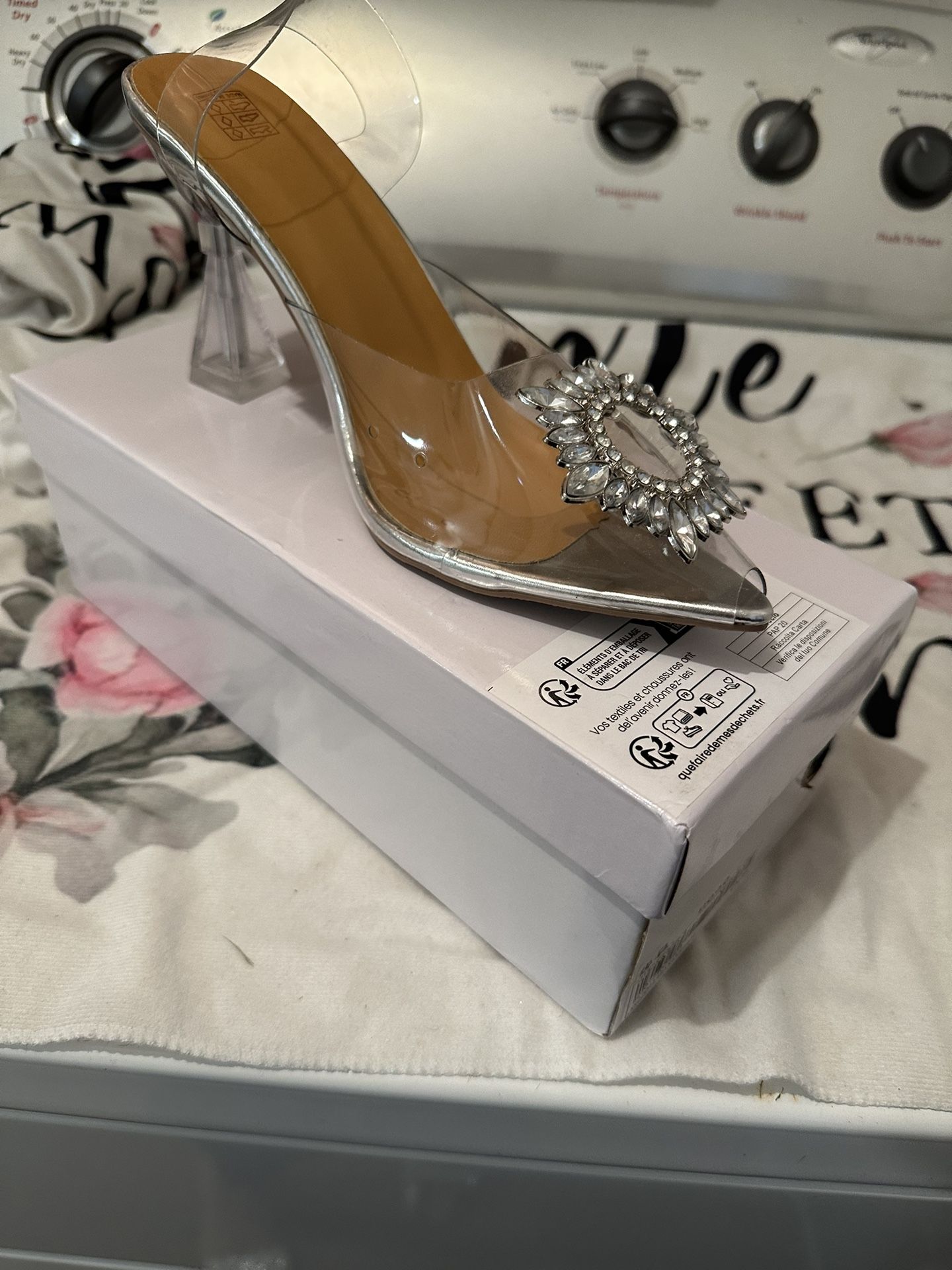 women's Clear Heels