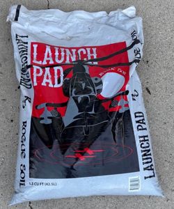 Bags of dirt soil