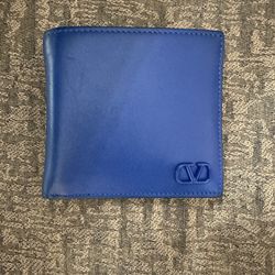Cobalt Blue Valentino Wallet