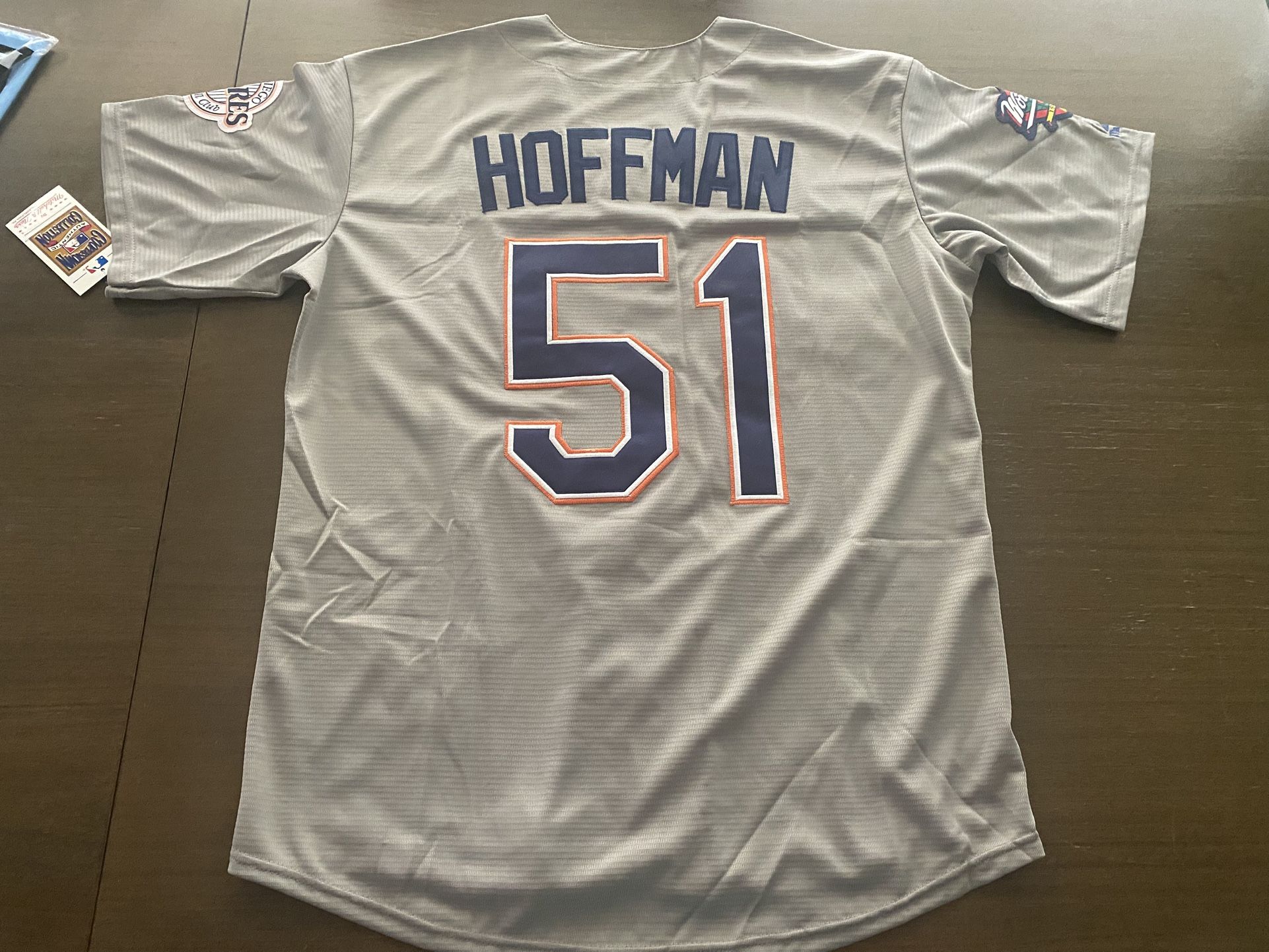 Trevor Hoffman San Diego Padres Large Baseball Jersey HOF MLB Men World Series L