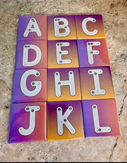 Traceable Alphabet Magnets for Kids