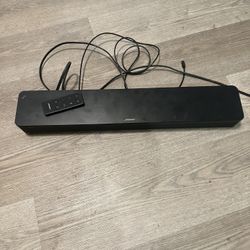 Bose Sound Bar W/ Remote And Cables