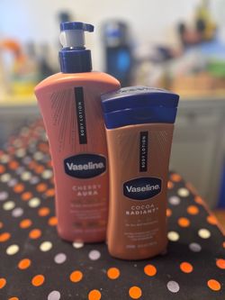 Vaseline Body Lotion Bundle – Cherry Aura & Cocoa Radiant(10$$$)