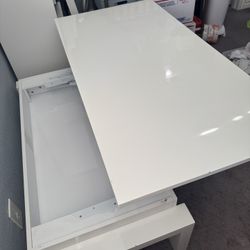 Glossy White Lacquer Lift Top Coffee Table *MUST SELL*
