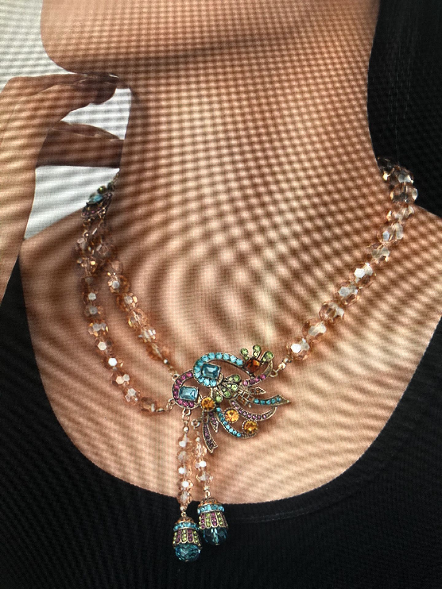 Water drop necklace exaggerated personality collarbone