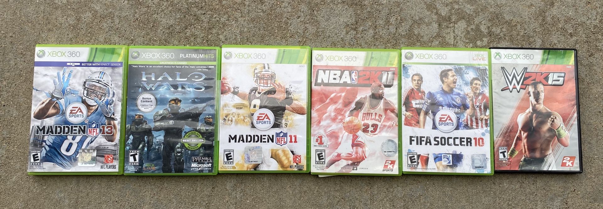 Xbox 360 games lot
