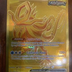 Pokemon Walking Wake EX 178/131 Prismatic Evolutions Hyper Rare Gold Holo NM