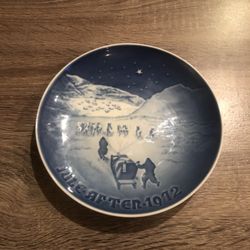 Bing & Grondahl Copenhagen Denmark Porcelain Plate