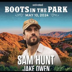 2 VIP Tickets To Boots In The Park.