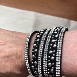 Luxe Fashion Wrap bracelet, one size 