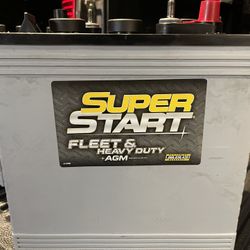 Six Each 6V GC2 Super Start Fleet & Heavy Duty AGM Batteries