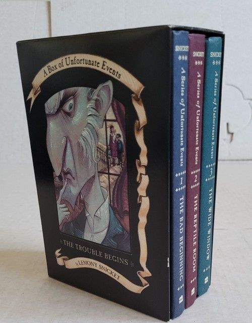 Lemony Snicket A Box Of Unfortunate Events Book Collection